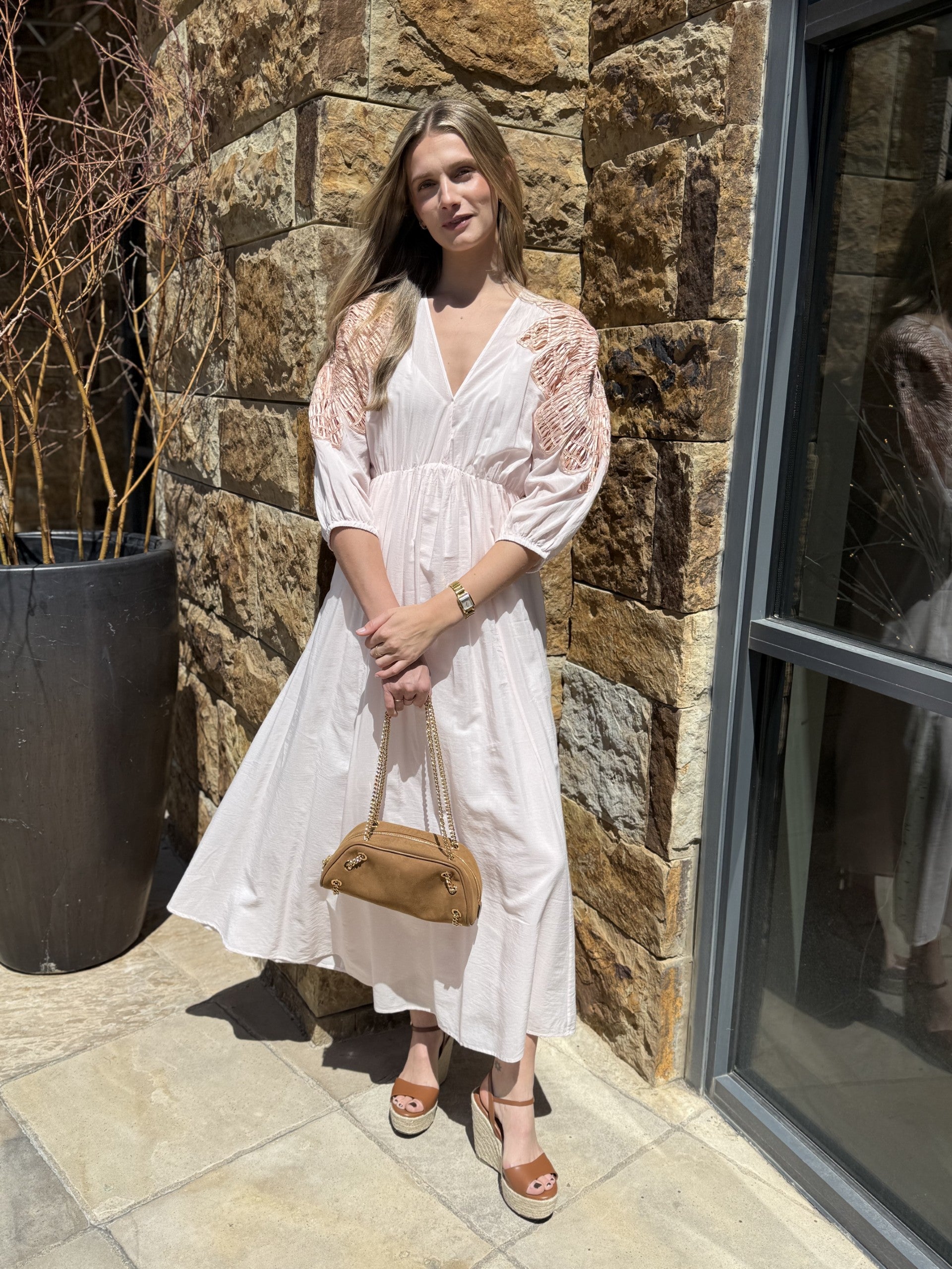 Botanical Flower Dress
