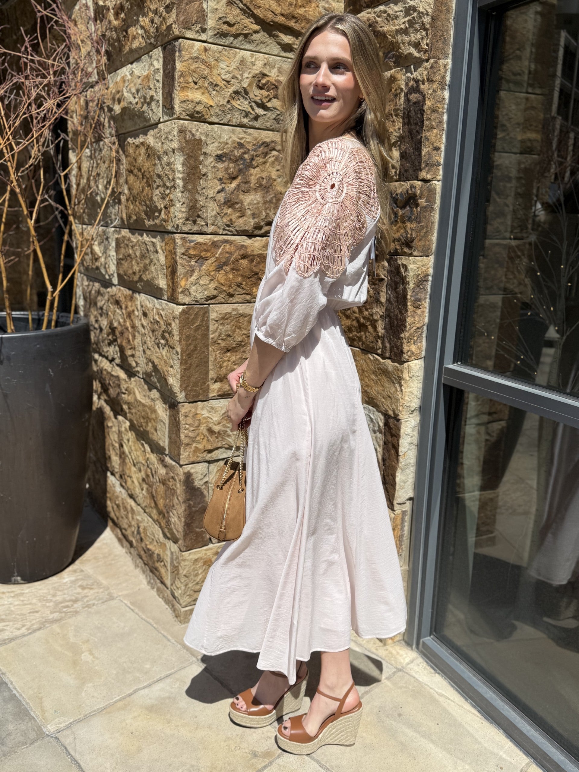 Botanical Flower Dress