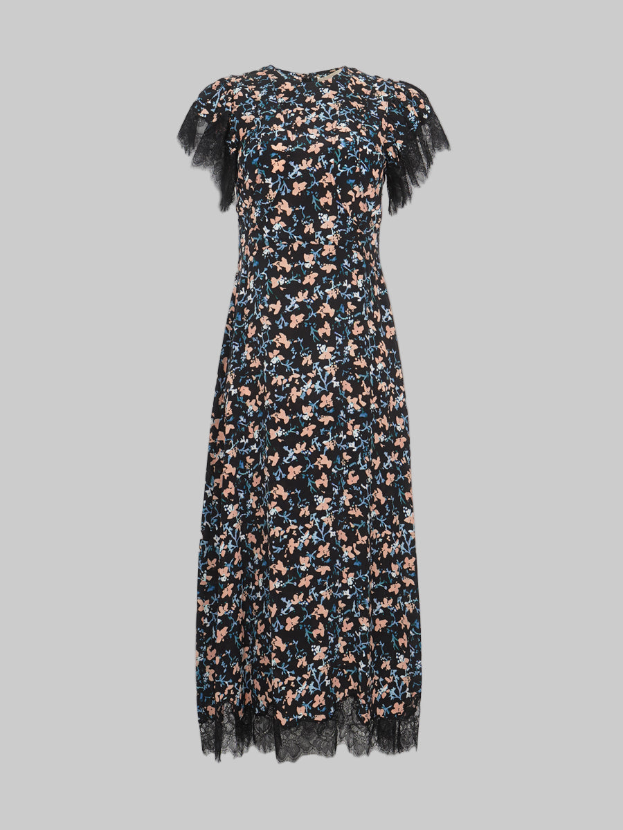 Renee Cape Sleeve Dress