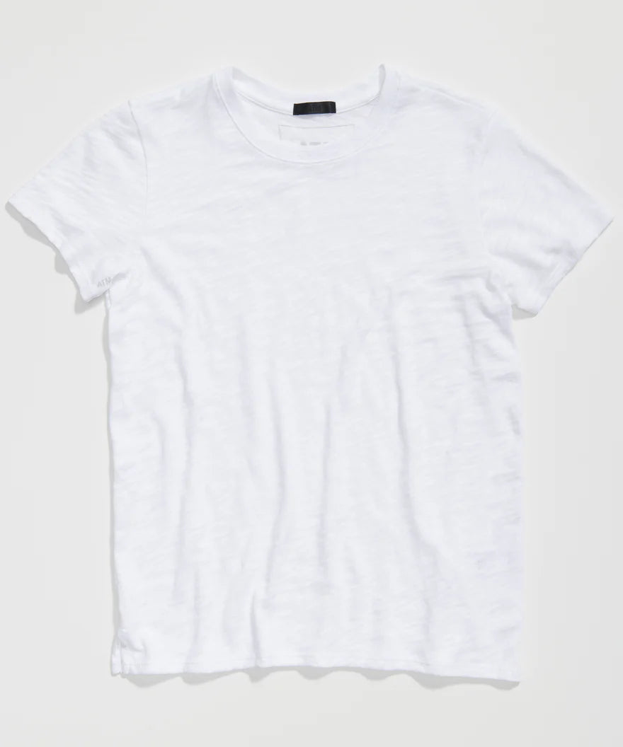 Slub Jersey Schoolboy Crew Tee