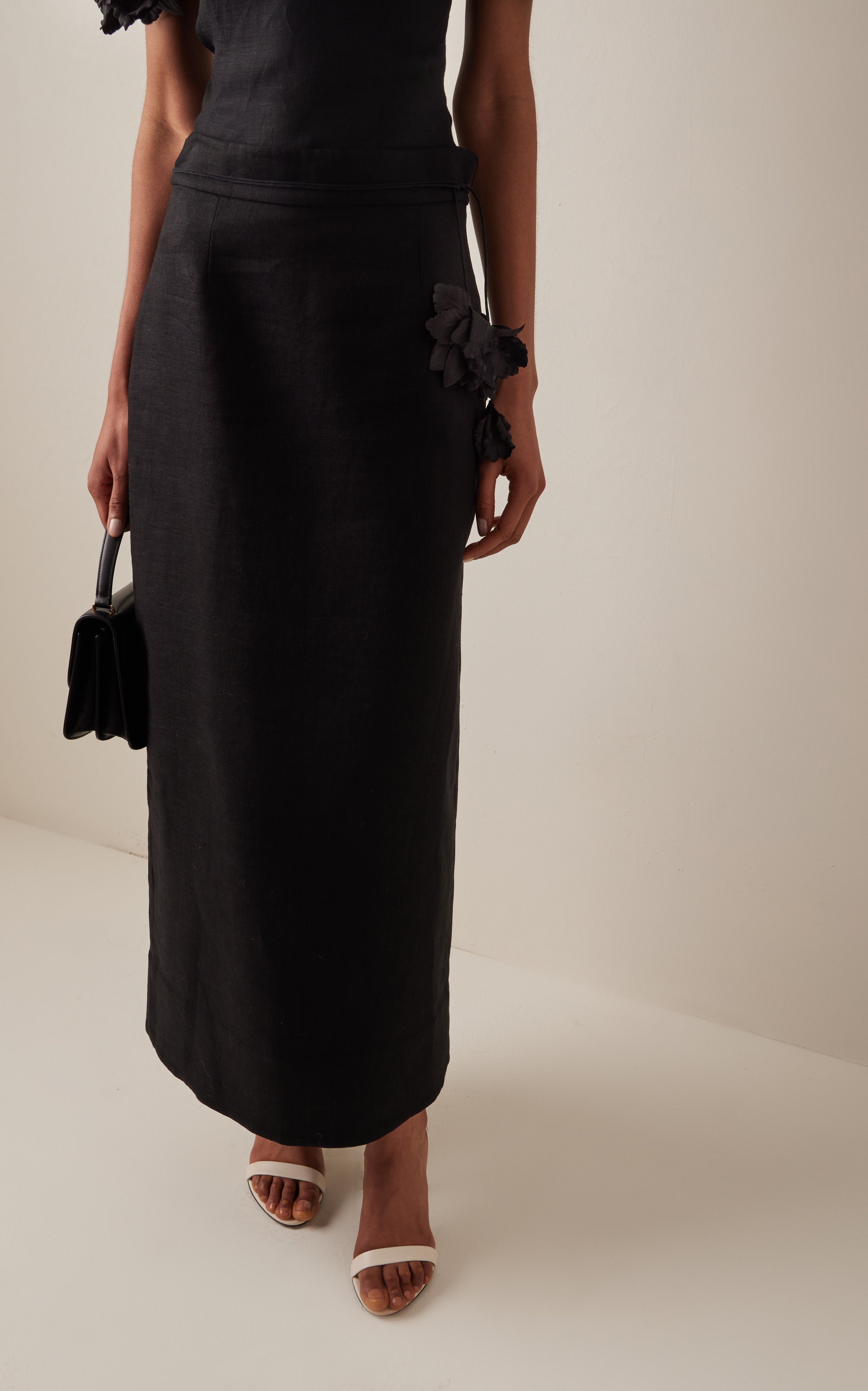 Luminosity Pencil Midi Skirt