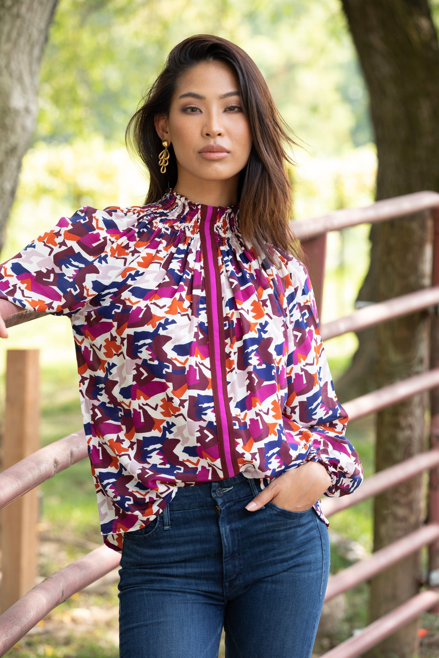 Rungolee Brooklyn Full Sleeve Blouse