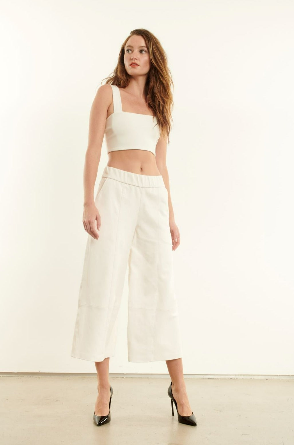 Leather Culotte