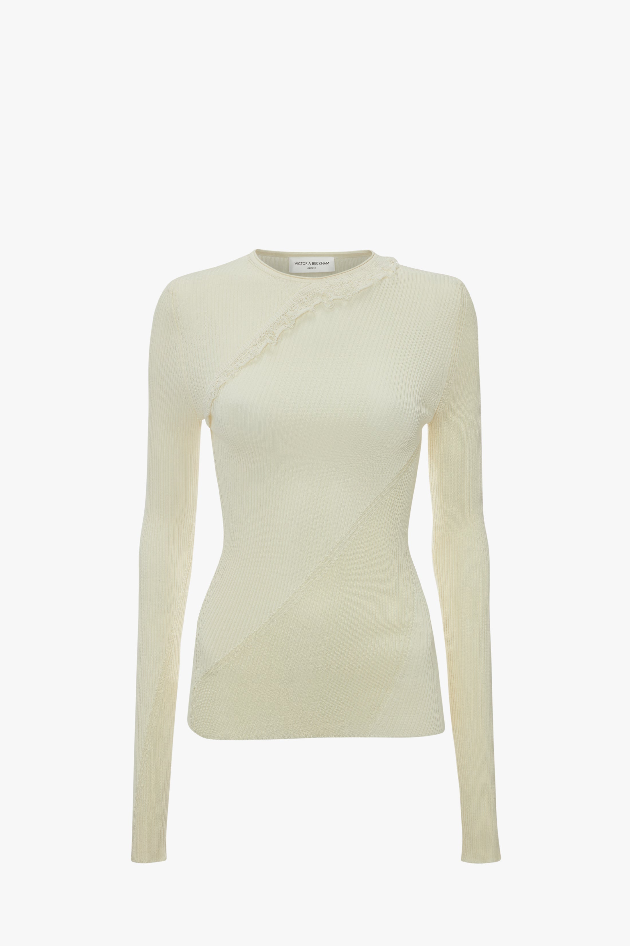 Long Sleeves Spiral Top